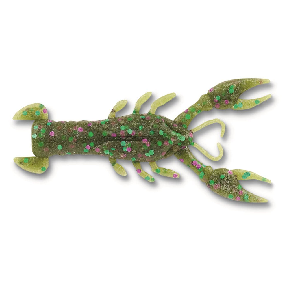 Berkley PowerBait MaxScent Canada Craw 2.5 soft material detail for lifelike action