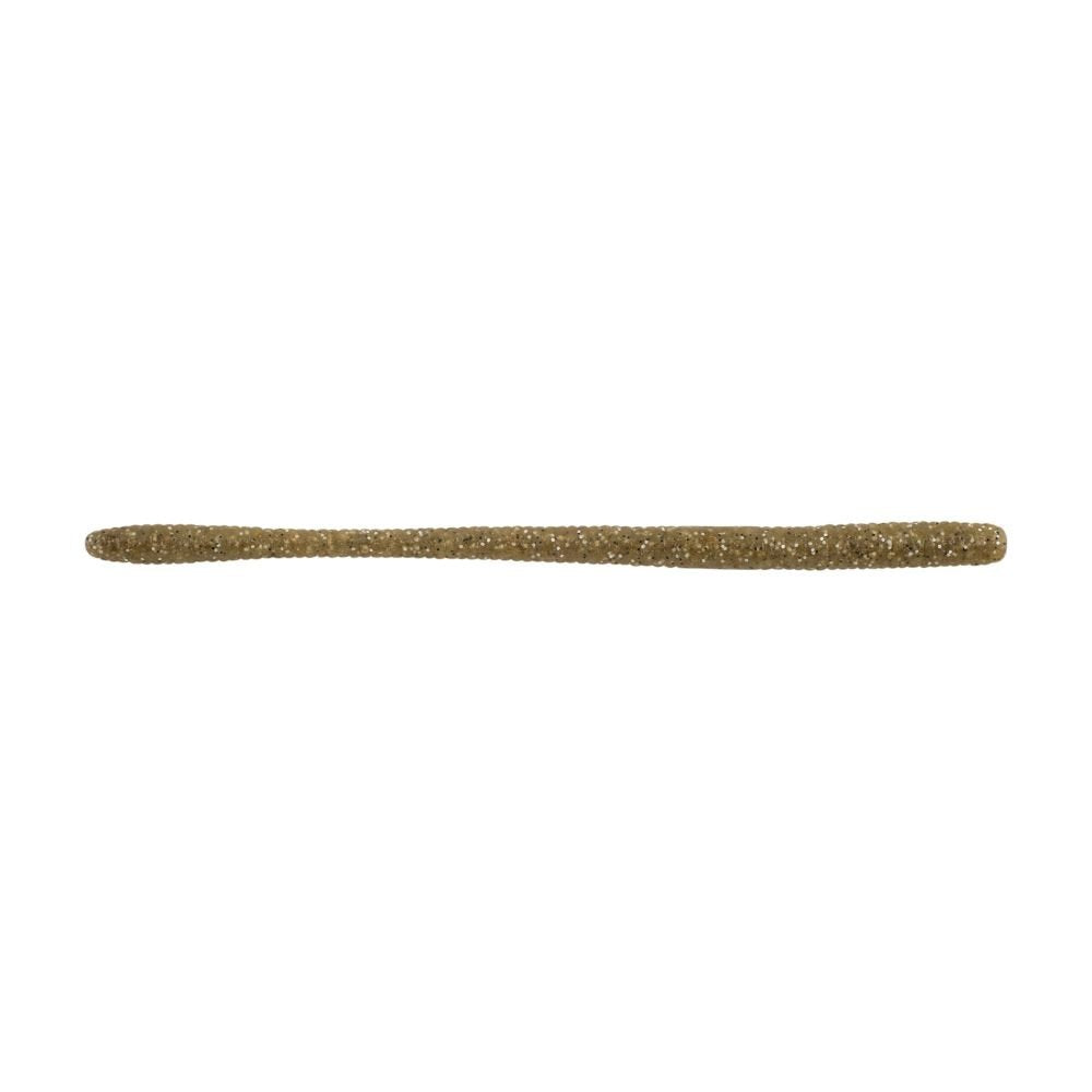 Berkley PowerBait MaxScent D-Worm in natural shad colors, with realistic texture to attract bites