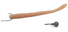 Berkley Powerbait Maxscent Deworm 3.6-inch worm Pro Blue close-up attracts trout and bass