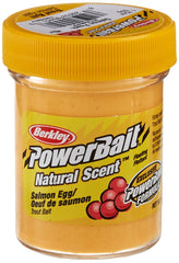 Berkley PowerBait trout bait in salmon peach color attracts trout