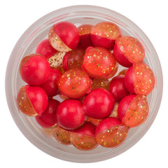 Berkley PowerBait Power Eggs Clear Gold-Red float attracts trout with enticing scent