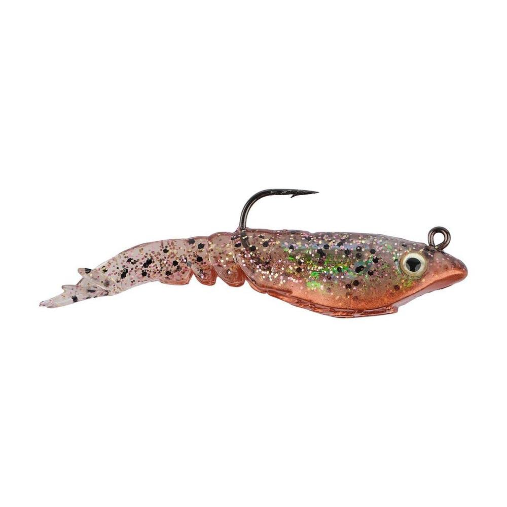 Berkley PowerBait Rattle Shrimp New Penny lure with enhanced vibration to attract inshore fish