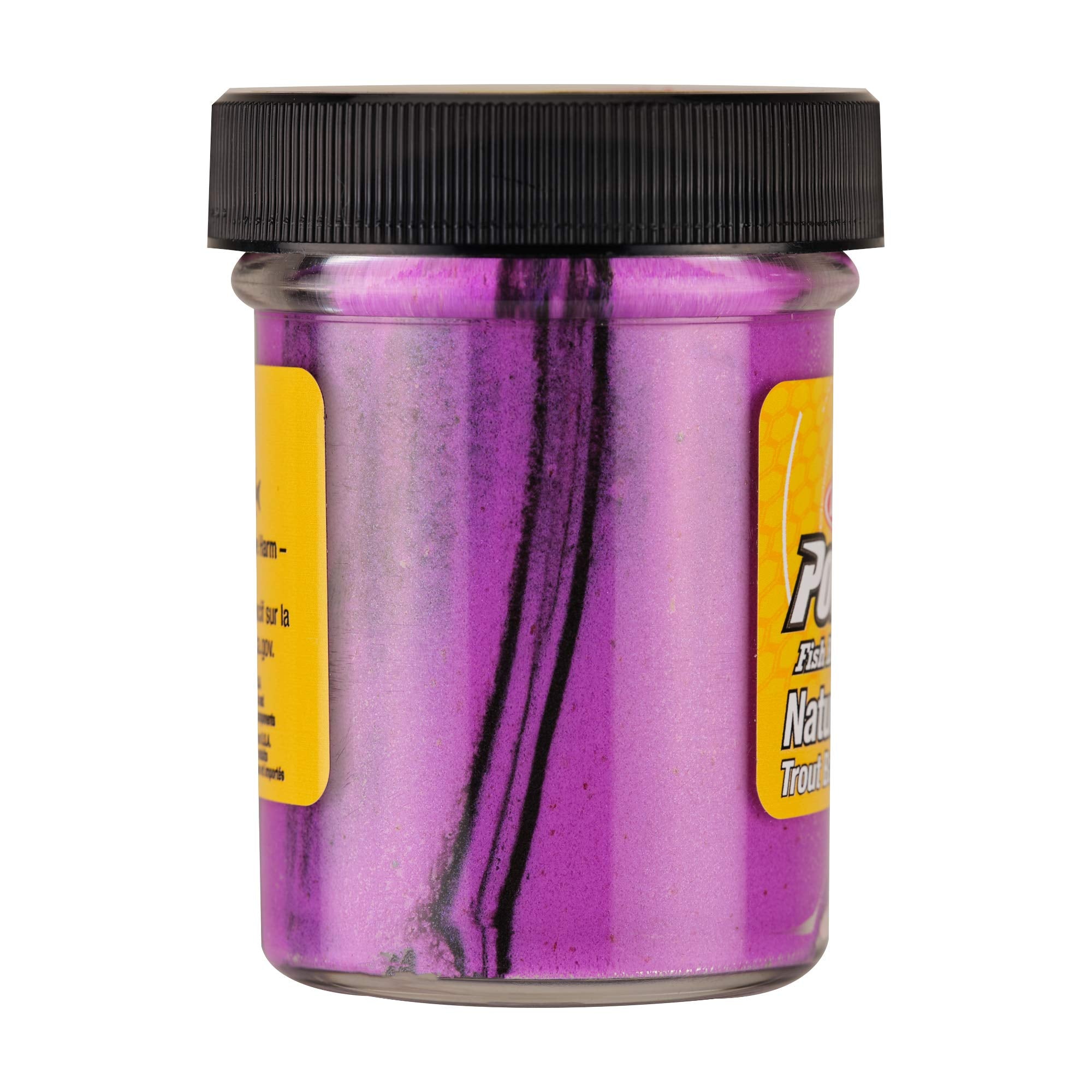 Berkley PowerBait Trout Dough close-up shows texture that dissolves slowly in water.