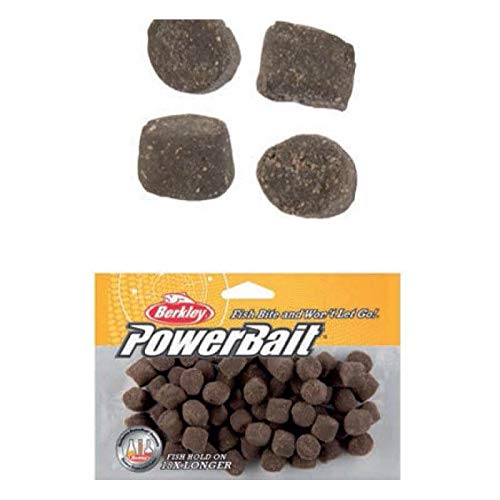 Berkley PowerBait Trout Nuggets improved underwater visibility with bright colors.
