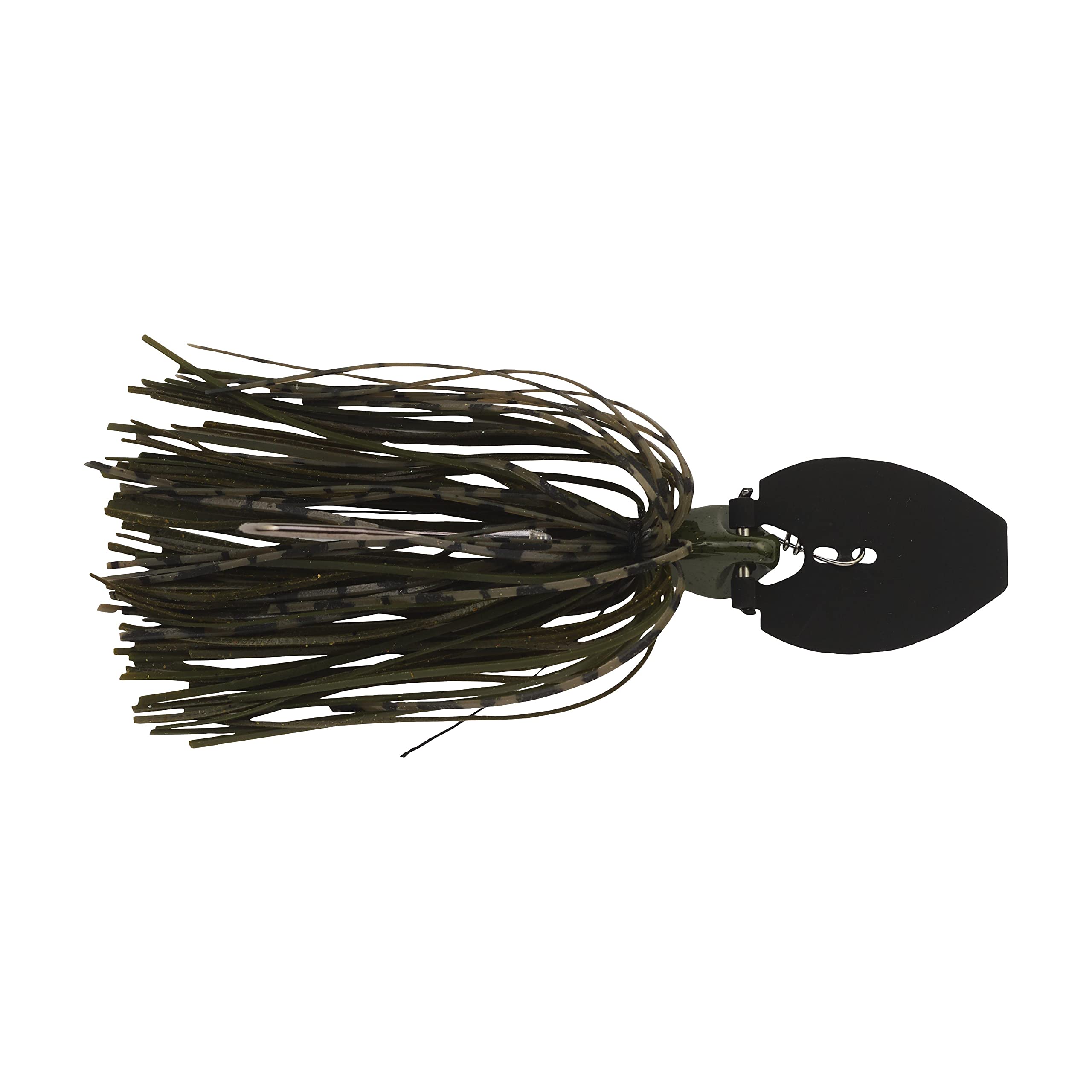 Berkley SlobberKnocker Jig closeup reveals sharp hook craftsmanship for strong bites