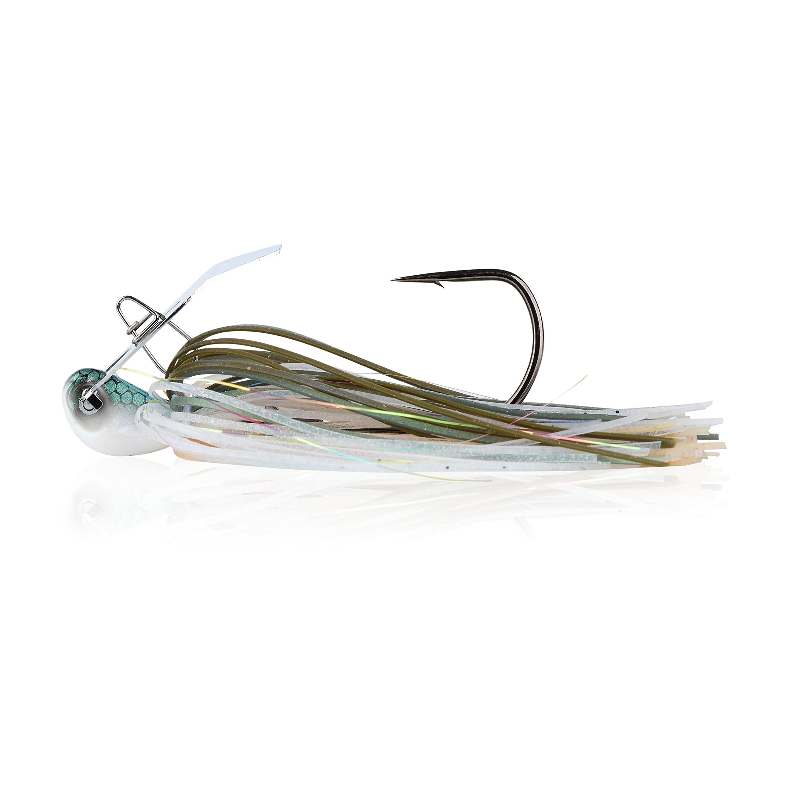 Berkley SlobberKnocker Jig in Herring color, ready for stealthy near-bait presentation.