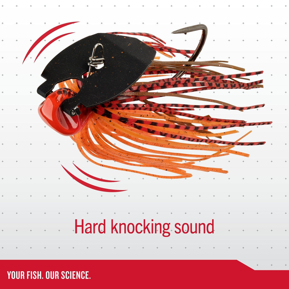 Berkley SlobberKnocker Jig on the water demonstrates smooth casting