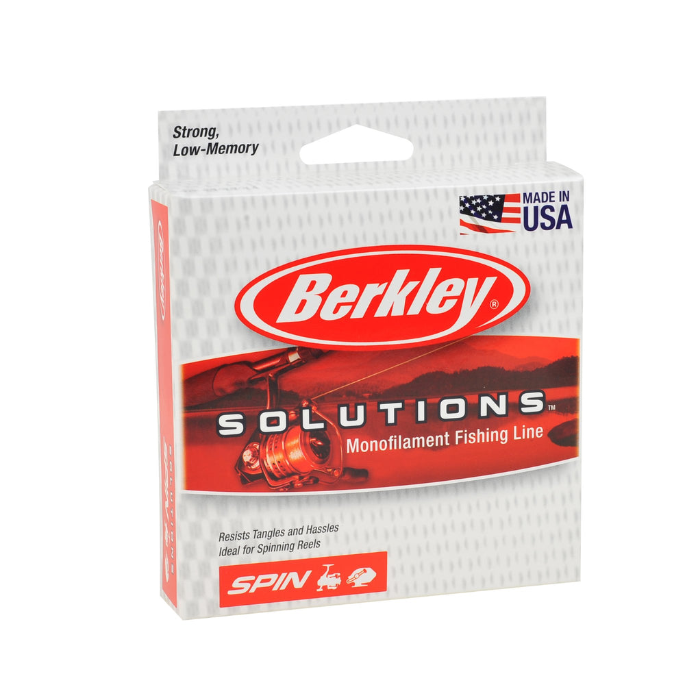 Berkley Solutions Spinning Green Mist line for open and closed reels, tangle resistant