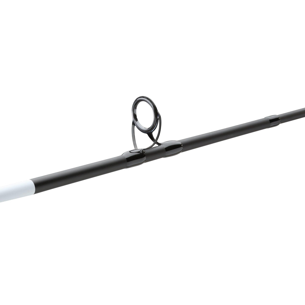 Close-up of Berkley Fusion spinning rod and reel