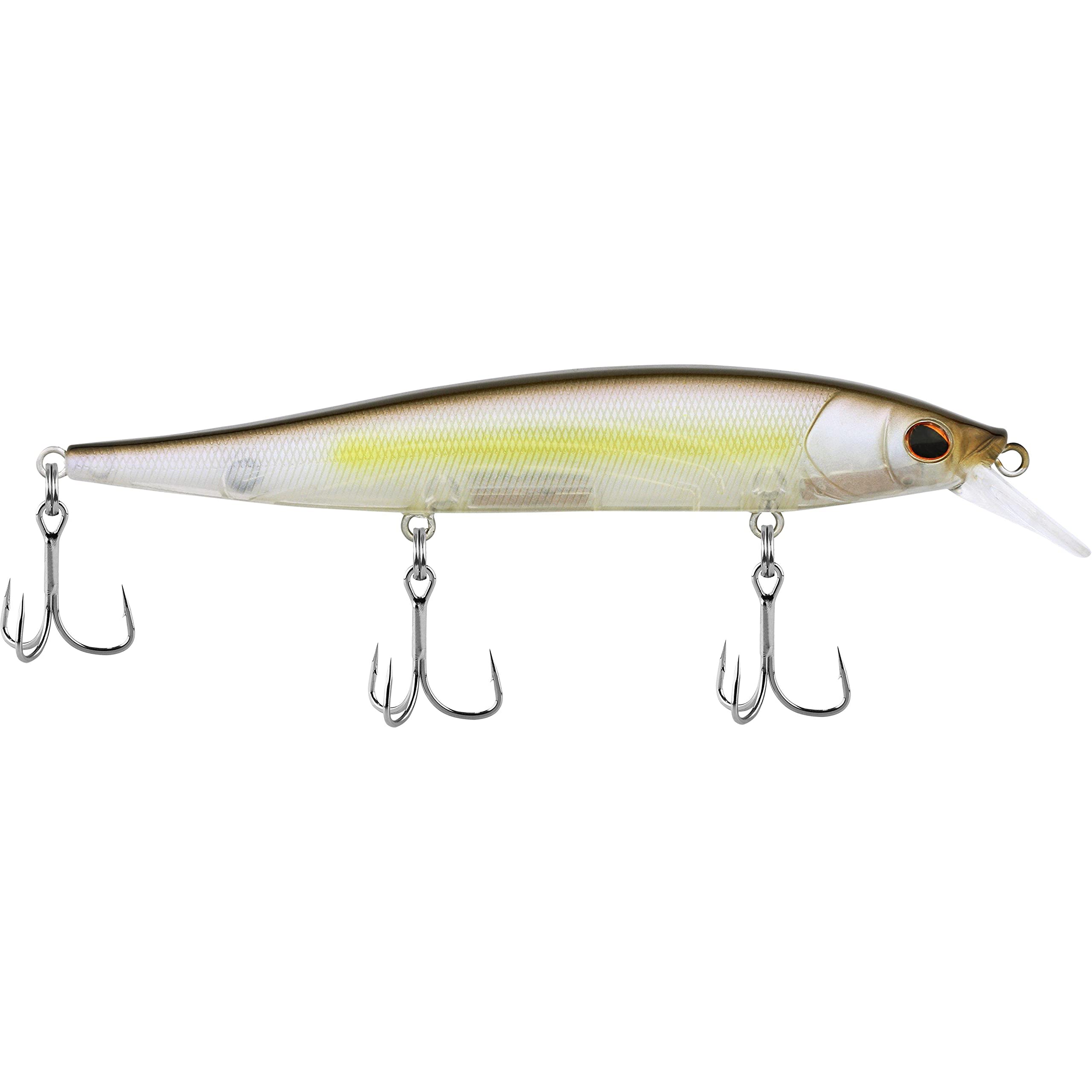 Berkley Stunna demonstrates darting action to attract inactive bass.