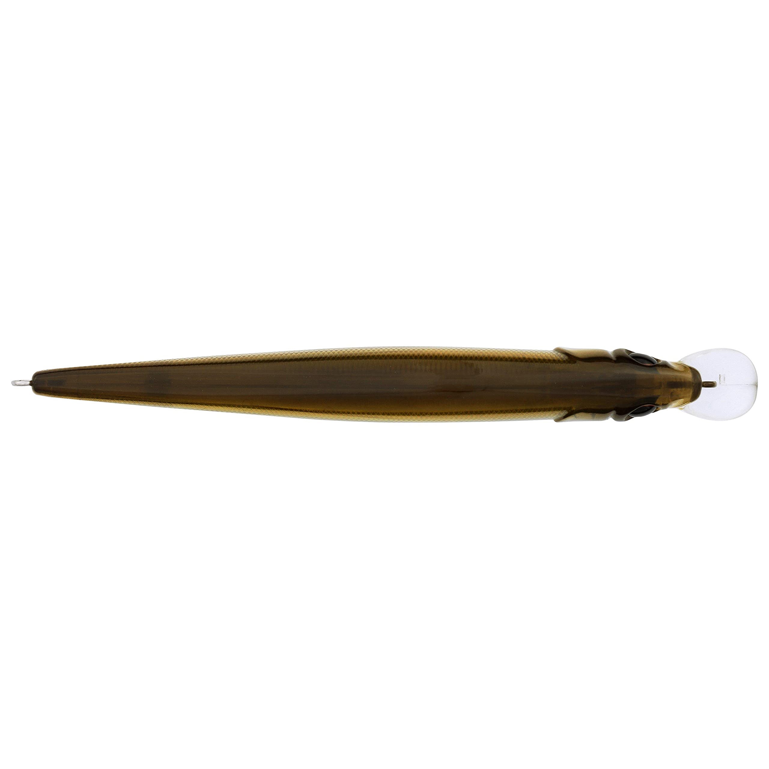 Berkley Stunna uses a single tungsten weight for natural slow sink.