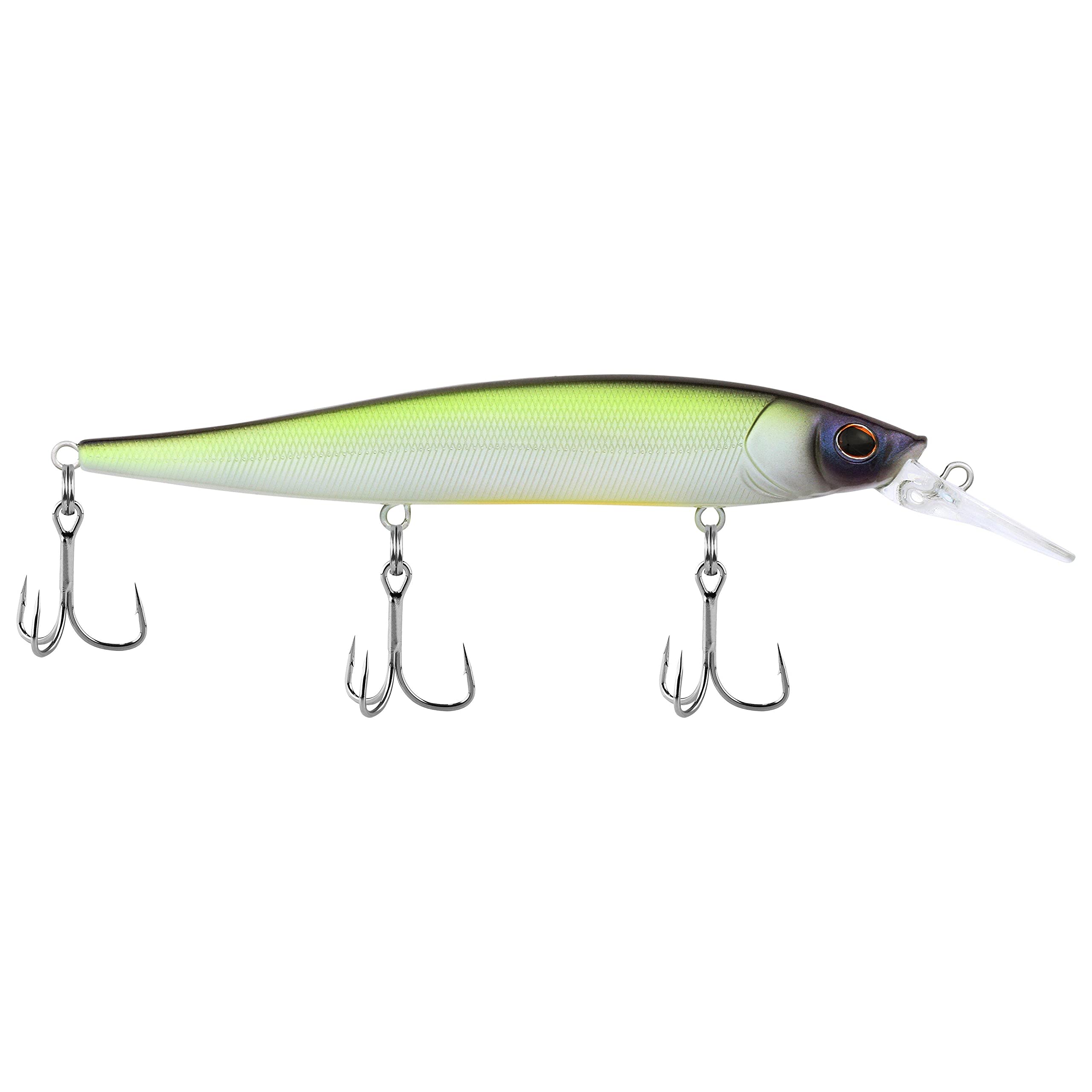 Berkley Stunna slow-sink lure highlighting natural pause for predatory fish