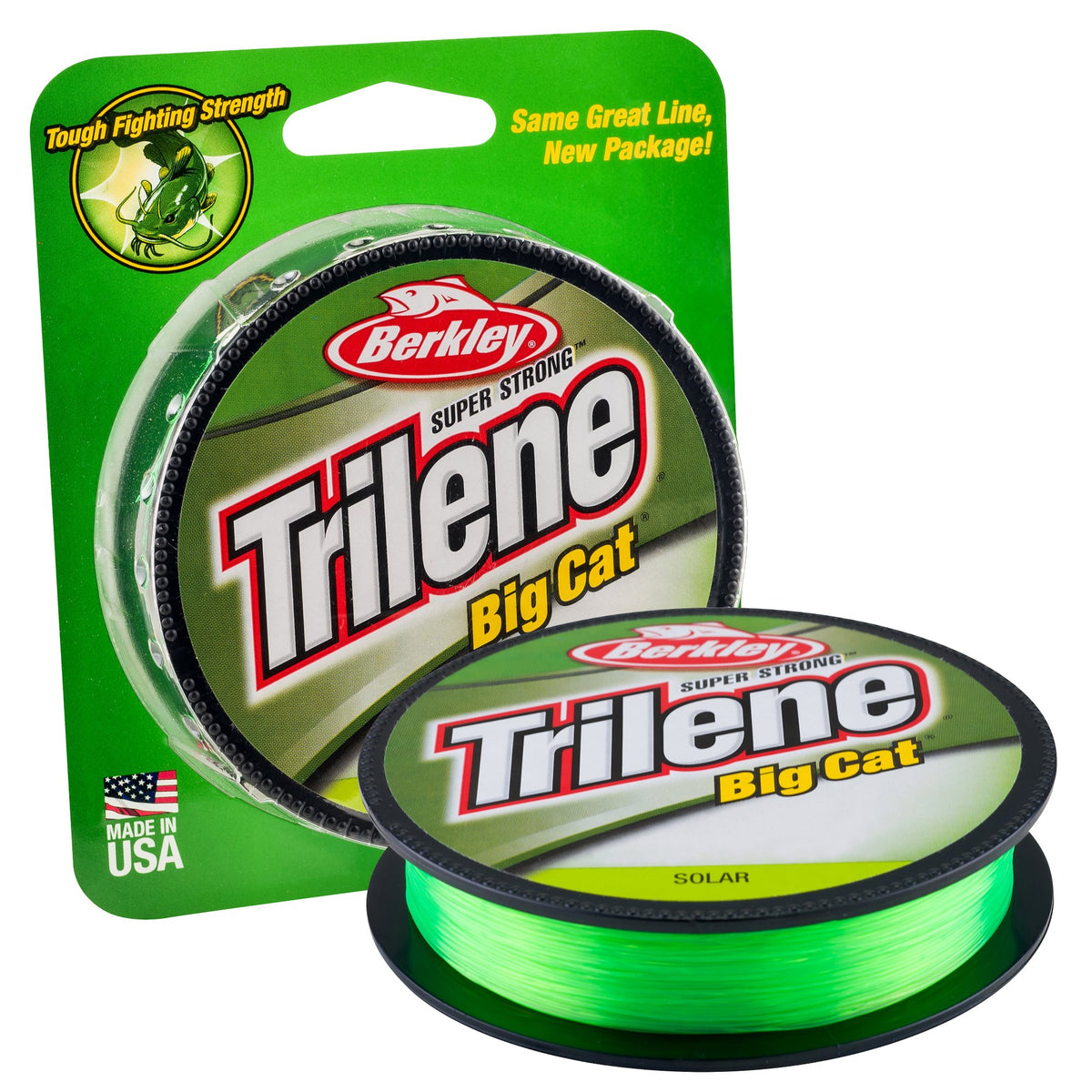 Berkley Trilene Big Cat Solar monofilament line, 220 yd, 30 lb