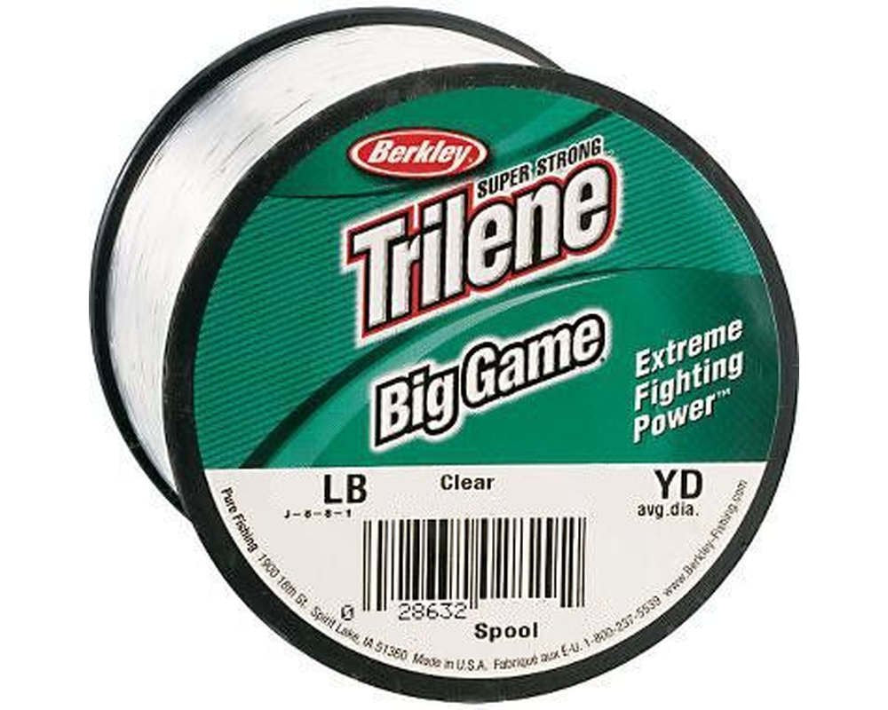 Berkley Trilene Big Game abrasion area demonstrating resistance against sharp cover.