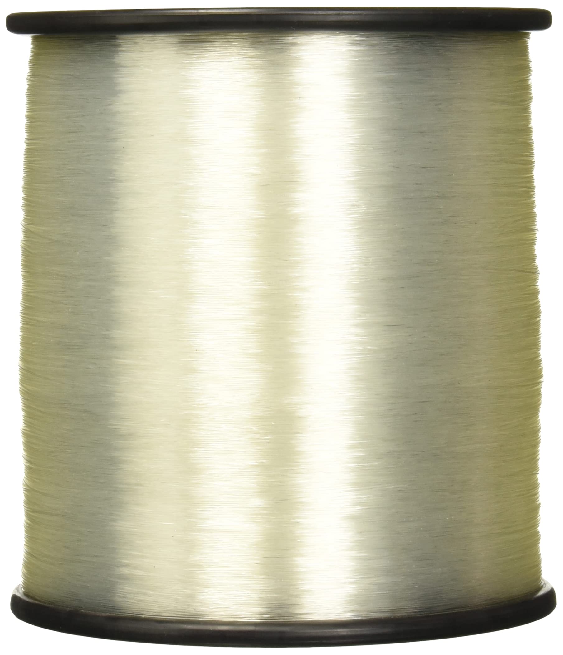Berkley Trilene Big Game clear 40lb line on a bulk spool, durable for big fish.