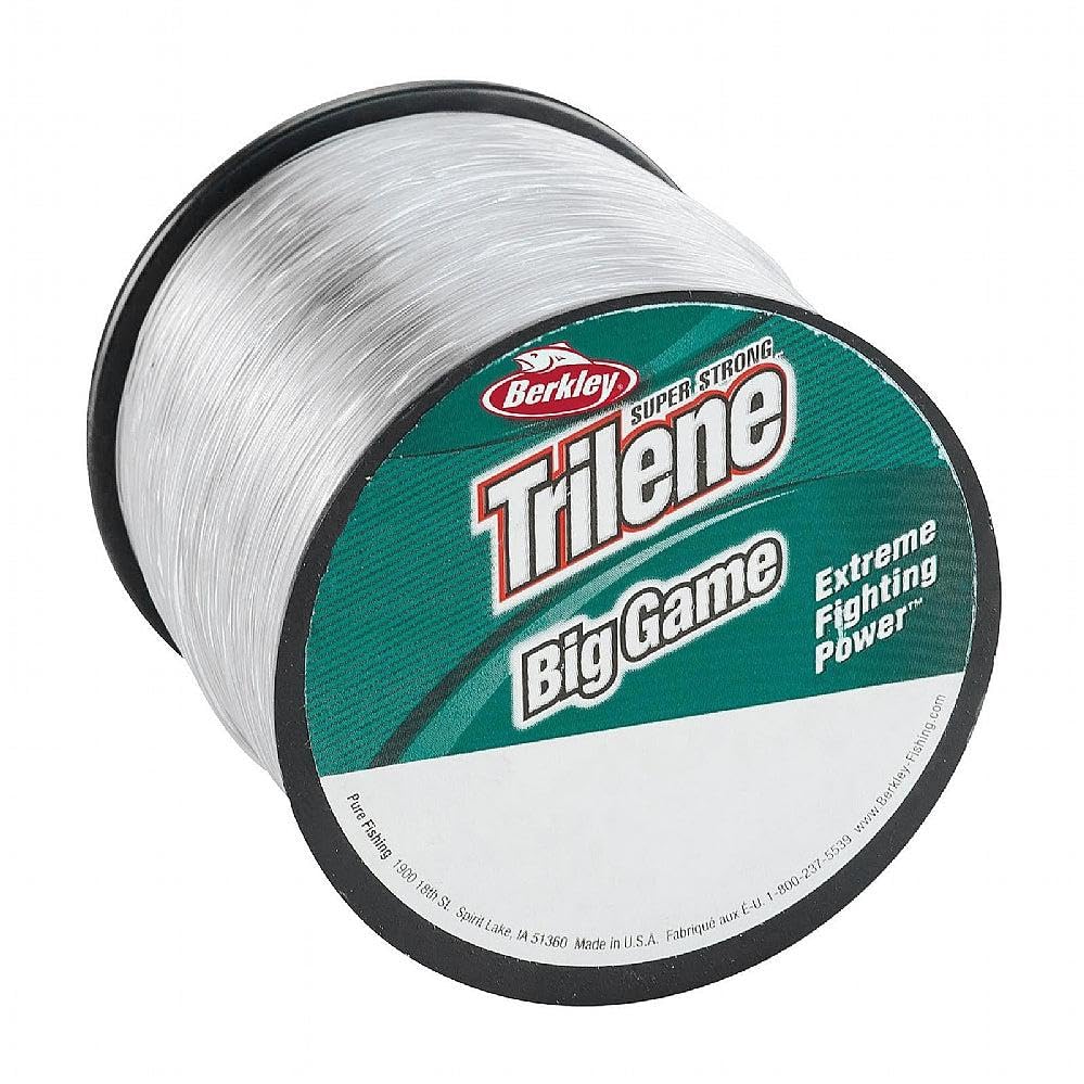 Berkley Trilene Big Game knot hold showcases durable line with strong knots for big fish