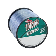 Berkley Trilene Big Game green visibility supports tracking in varied light conditions.