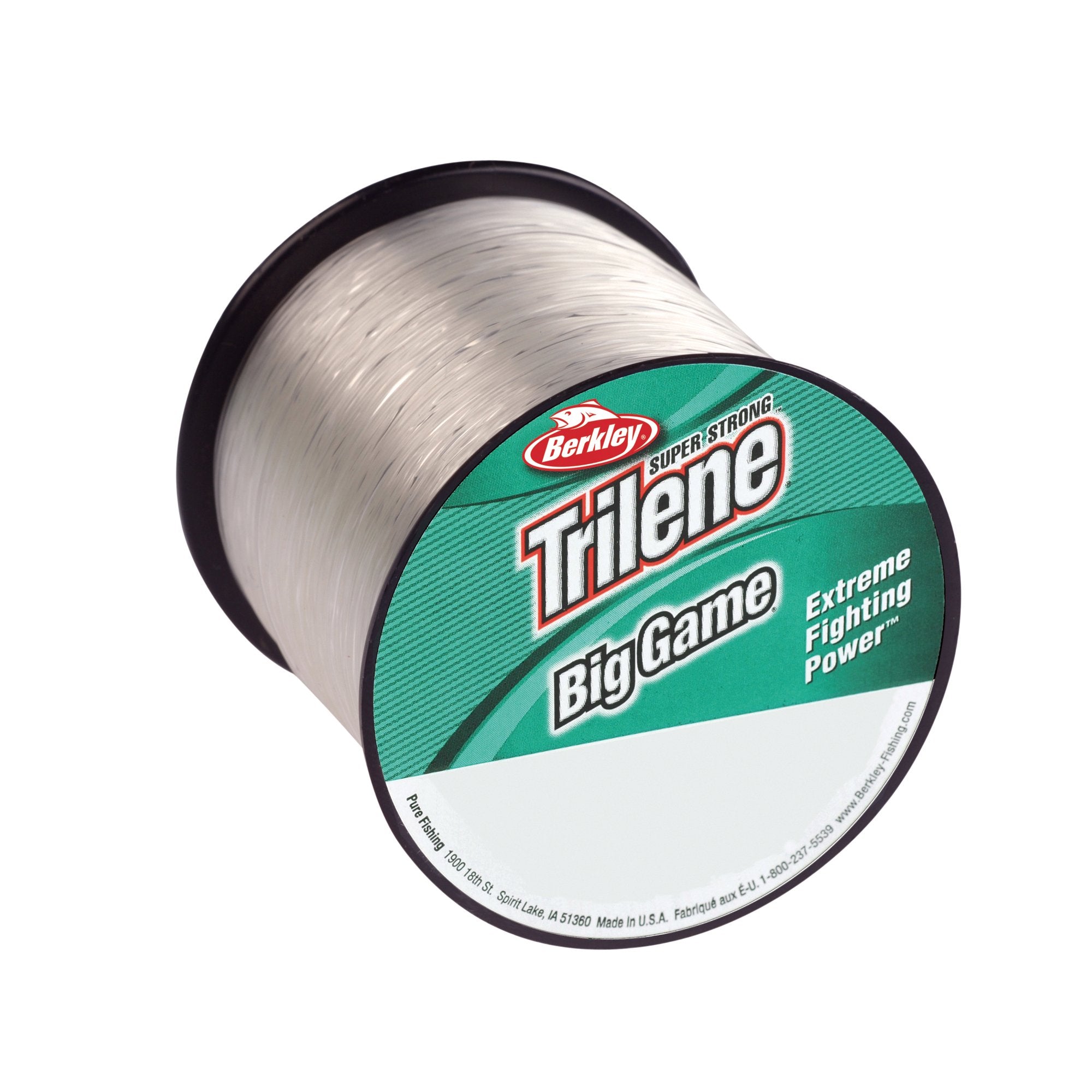 Berkley Trilene Big Game Line on a 1500 yd Ultra Clear spool for reliable big-game fishing