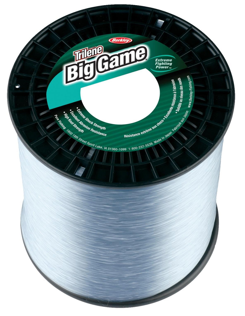 Berkley Trilene Big Game Solar Collector line, 40 lb, highly visible for big-game fishing