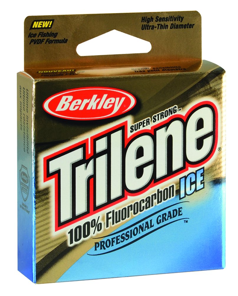 Berkley Trilene Ice line 4 lb 75 yd for precise cold-water fishing.