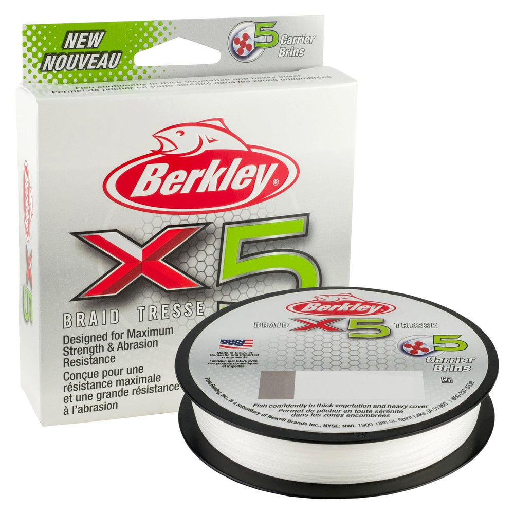 Berkley X5 Braid handling in heavy cover and structure under tough conditions