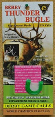 Berry Thunder Bugle replacement reeds for medium bull elk deliver authentic elk calls.