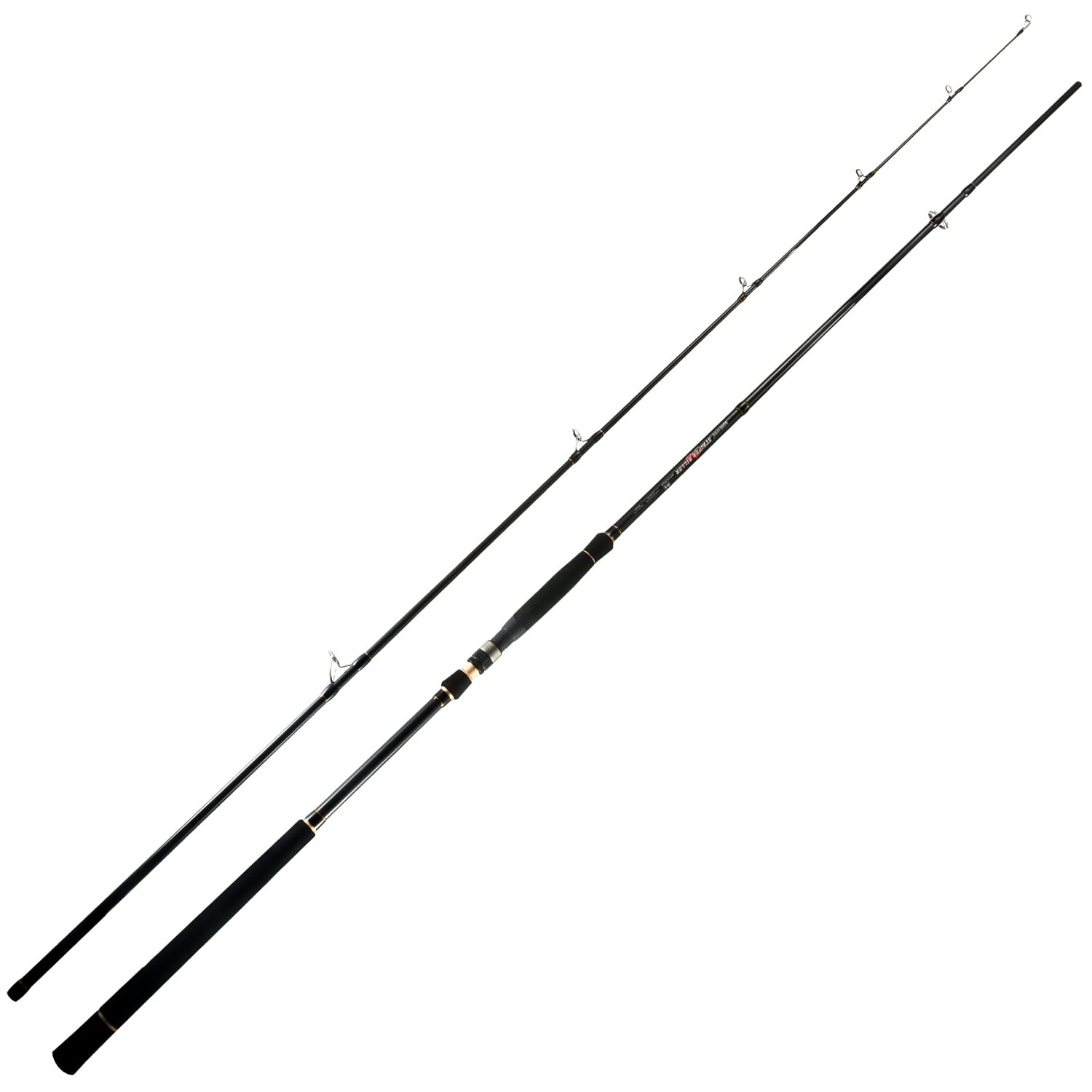 Berrypro Light Surf Spinning Rod action shot highlighting casting distance and sensitive tip.