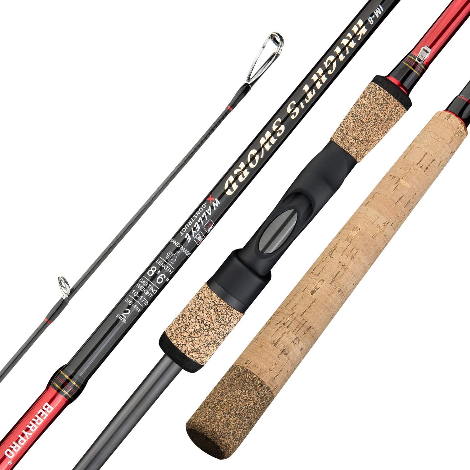 Berrypro Salmon and Steelhead spinning rod IM8 carbon, 8ft6in length
