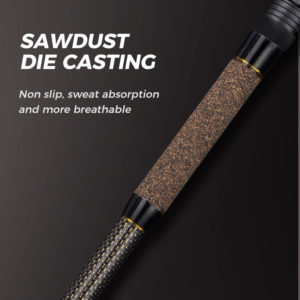 Berrypro surf rod 12ft 2-piece graphite spinning rod