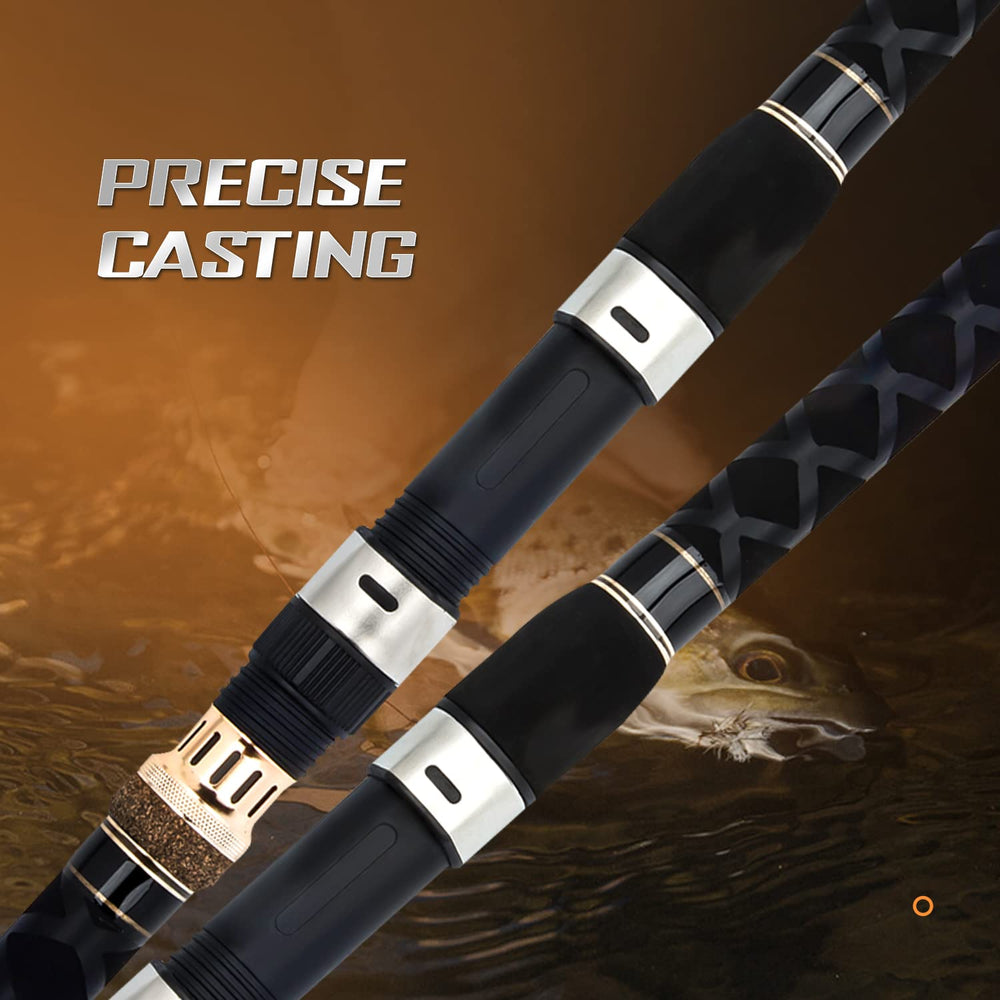 Berrypro 10ft surf rod mid-section highlights sensitive IM7 X-Carbon