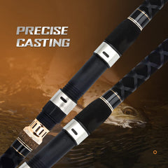 Berrypro 10ft surf rod mid-section highlights sensitive IM7 X-Carbon