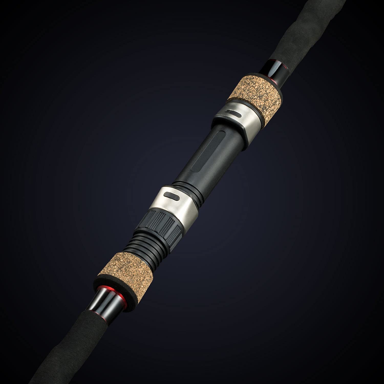 Berrypro Surf Spinning Rod ceramic guide aids smooth line flow and longer, cleaner casts