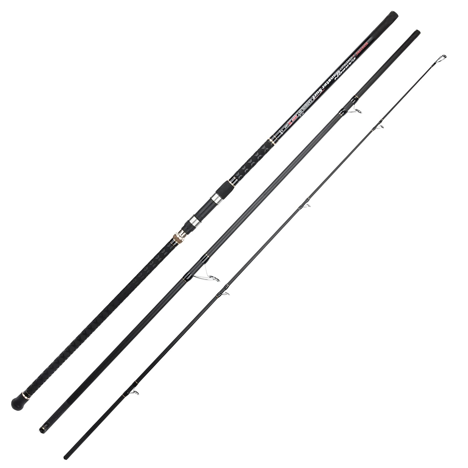 Berrypro Surf Spinning Rod ceramic guide for smooth line flow