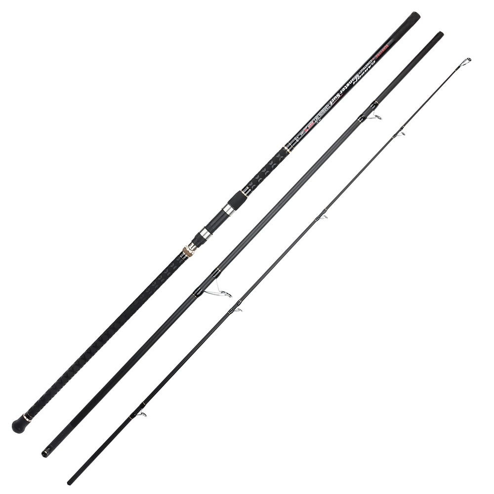 Berrypro Surf Spinning Rod ceramic guide for smooth line flow
