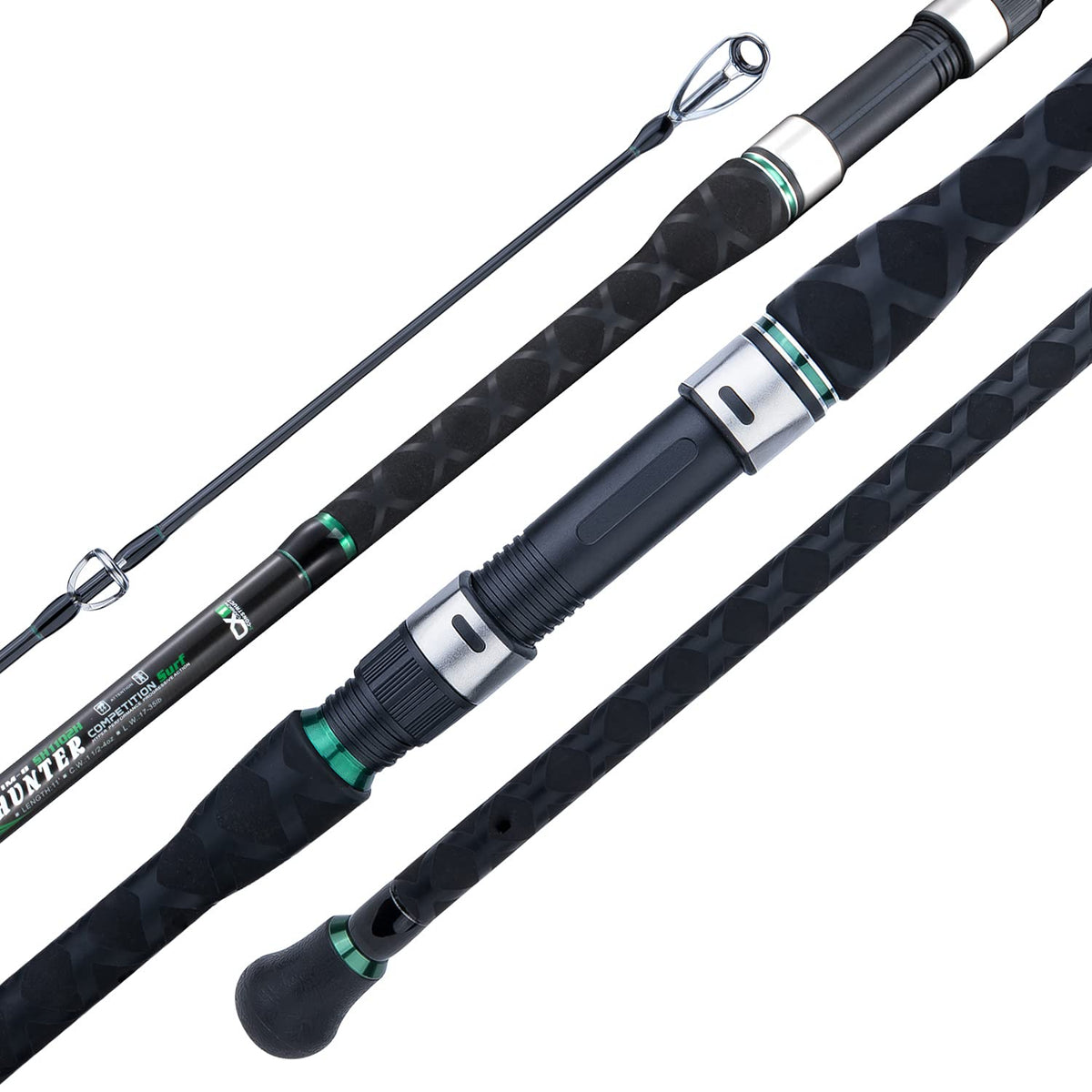 Berrypro Surf Spinning Rod IM8 Carbon blank ready for precise casting