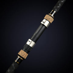 Berrypro Surf Spinning Rod reel seat with non slip grip enhances all day comfort