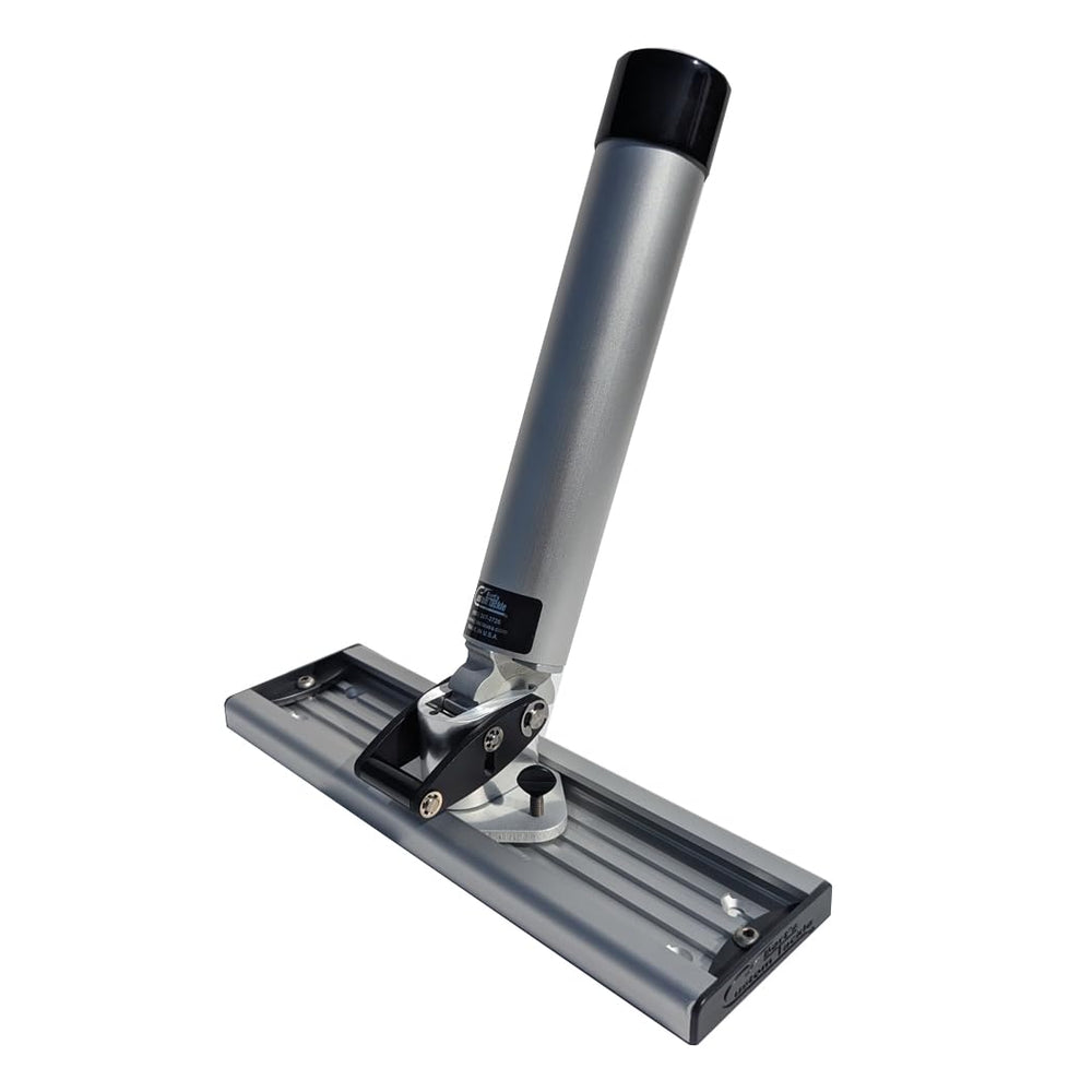 Bert's Custom Tackle ratcheting mechanism shows five vertical positions for control.