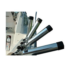 Bert's Custom Tackle MF5000 ratcheting holders provide a secure grip on rods.