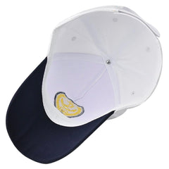 Besforta Anchor Hat worn on a boat during sailing.
