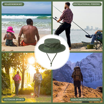 Besforta camouflage boonie hat foldable for compact packing during trips.