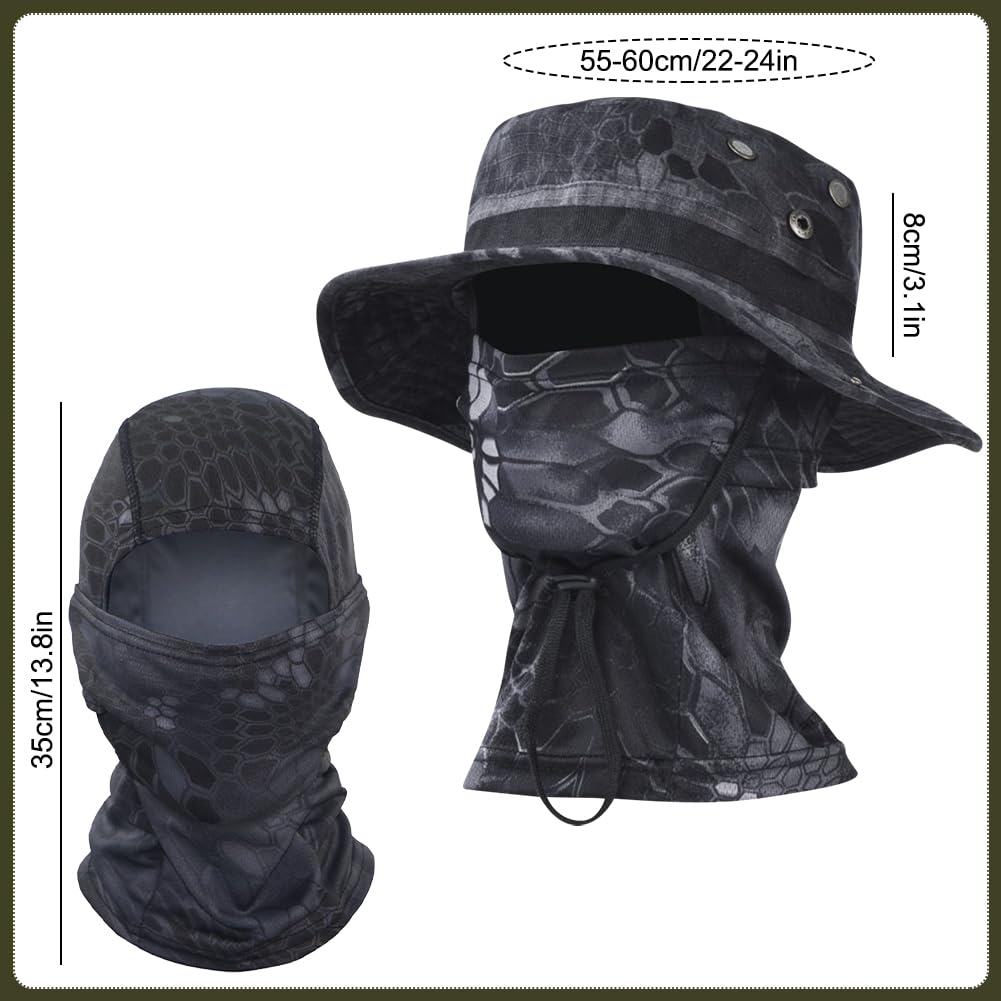 Besforta camo balaclava face mask, close-up wear for full-face coverage.