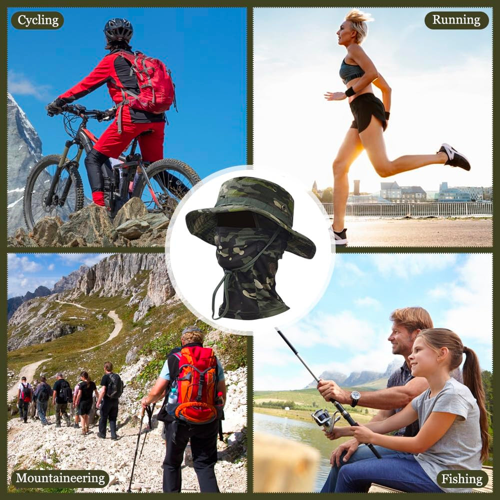 Besforta adjustable hat and belt ensure comfortable fit during activities.