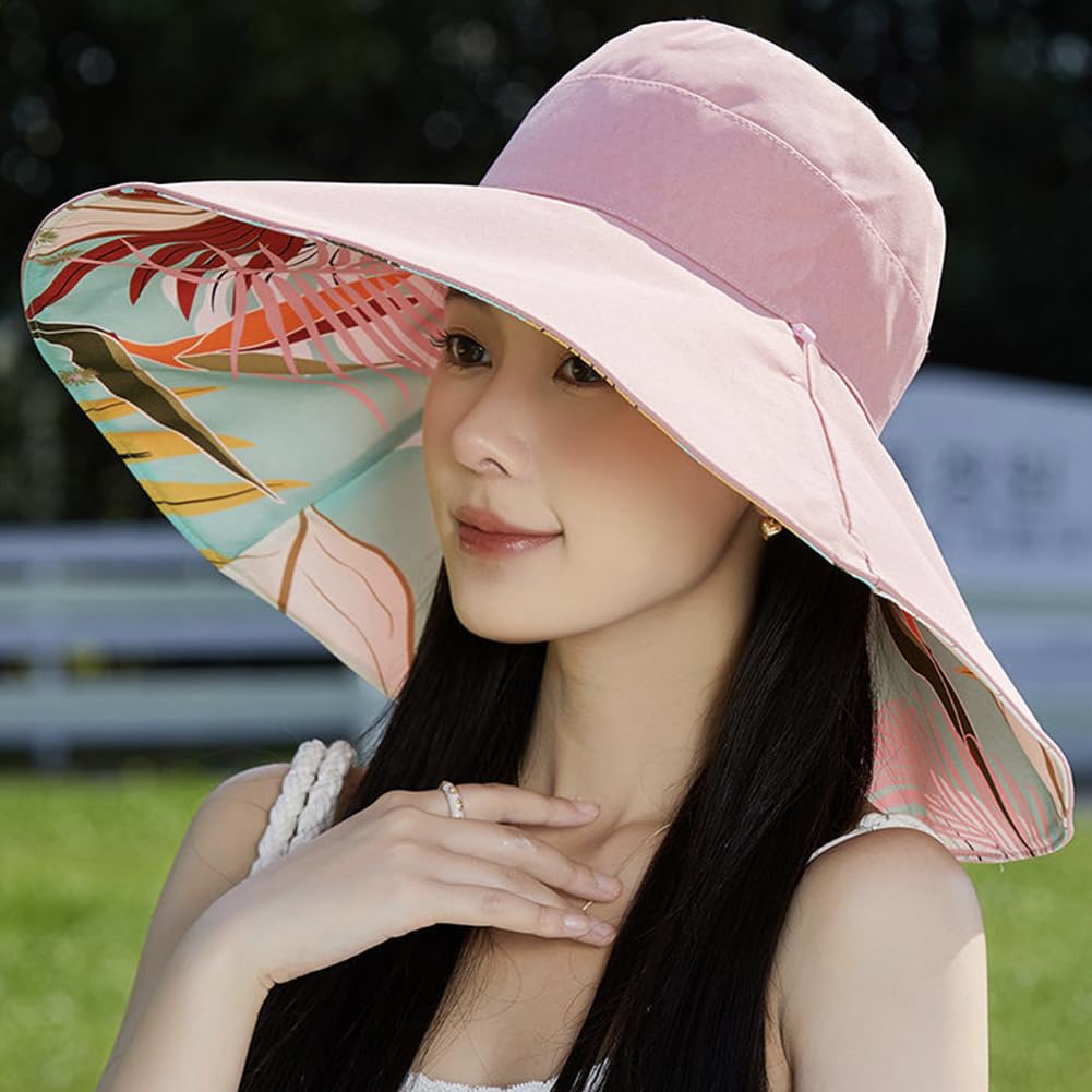 Besforta pink hat breathable cotton-poly fabric keeps you comfy