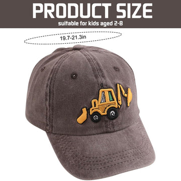 Besforta excavator cap, trendy design to inspire kids' outfits.