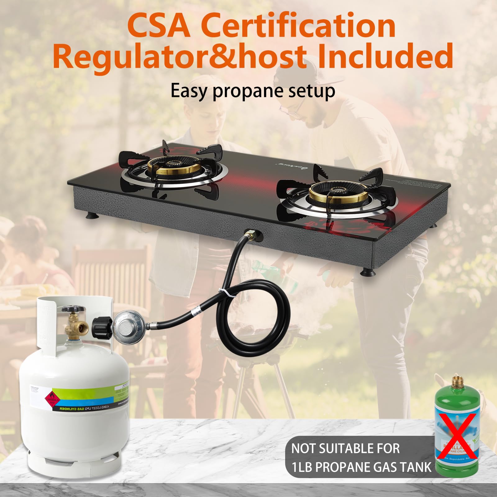 BesNerg compact portable stove with practical dimensions for transport