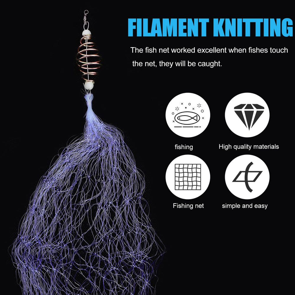 BESPORTBLE bait cage with copper spring keeps bait secure for efficient catches