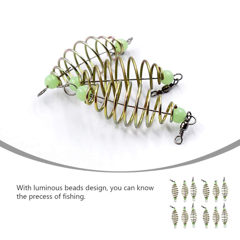 Spring fishing cage design detail