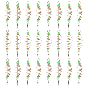 BESPORTBLE luminous bead spring bait holder close-up, olive shape