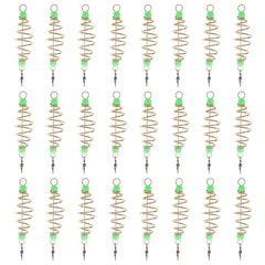 BESPORTBLE luminous bead spring bait holder close-up, olive shape