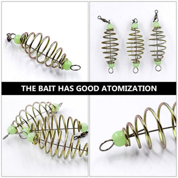 Compact bait holder dimensions: 3.14 inches by 0.9 inches